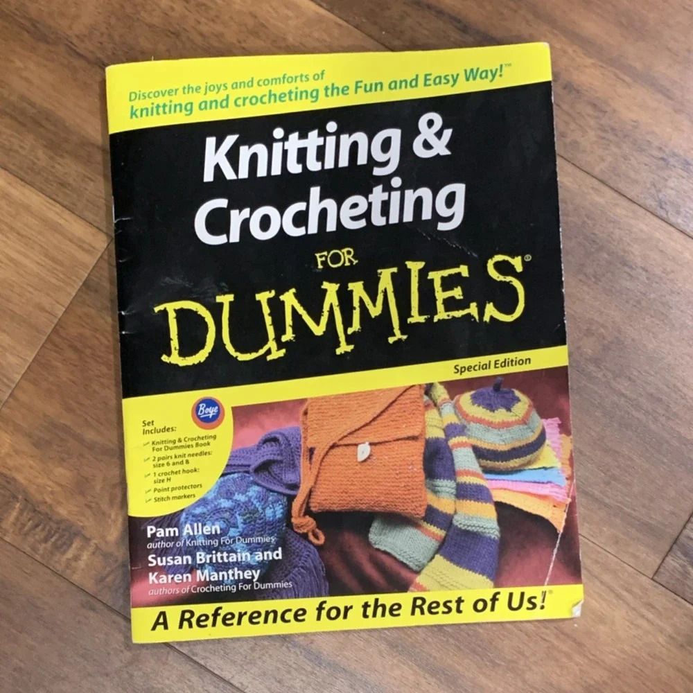 Lot of 8 Knitting Crochet Kit - All new still in packaging  Plus Booklet